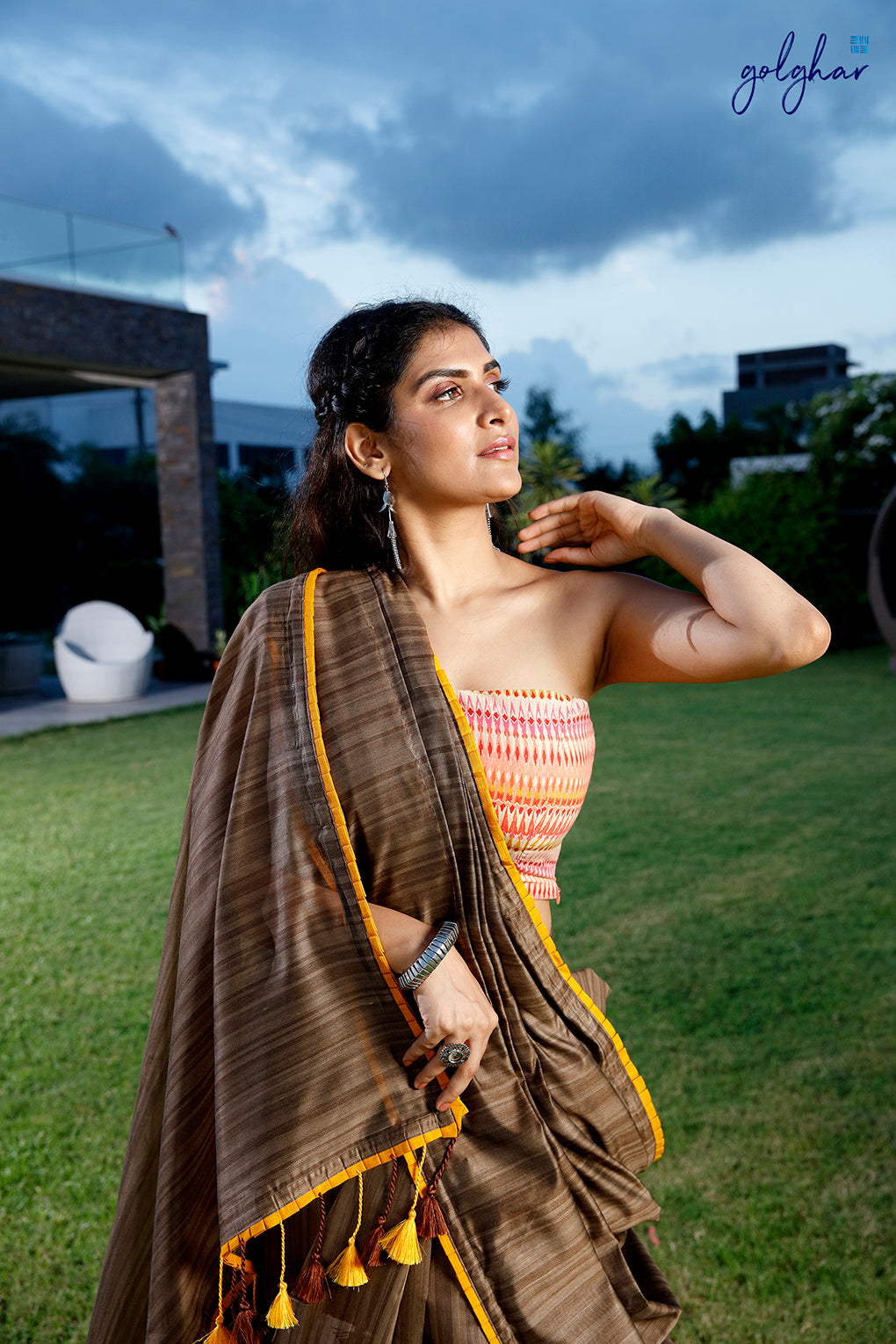 Opalescence (Saree)