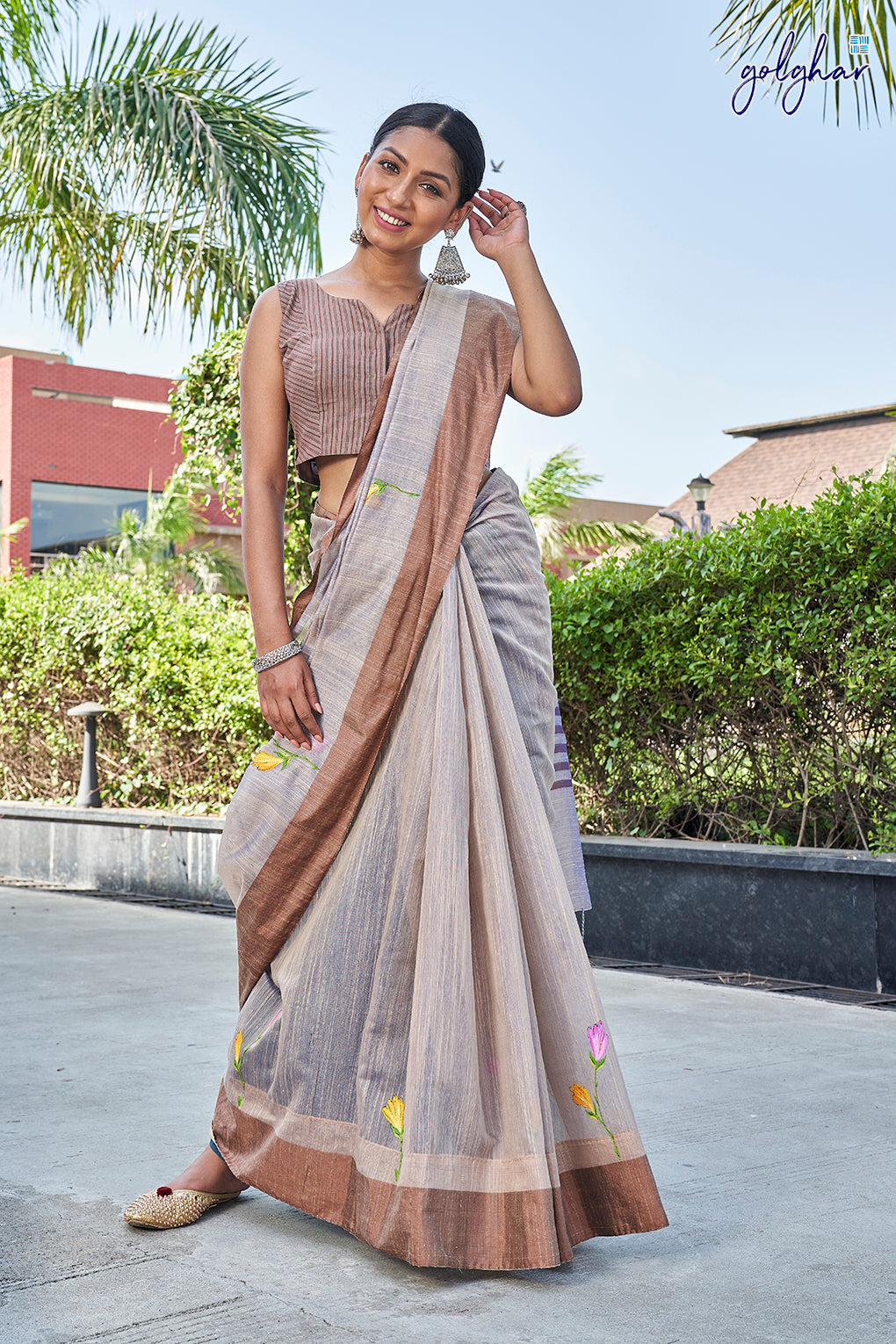 Adoring Grey (Saree)