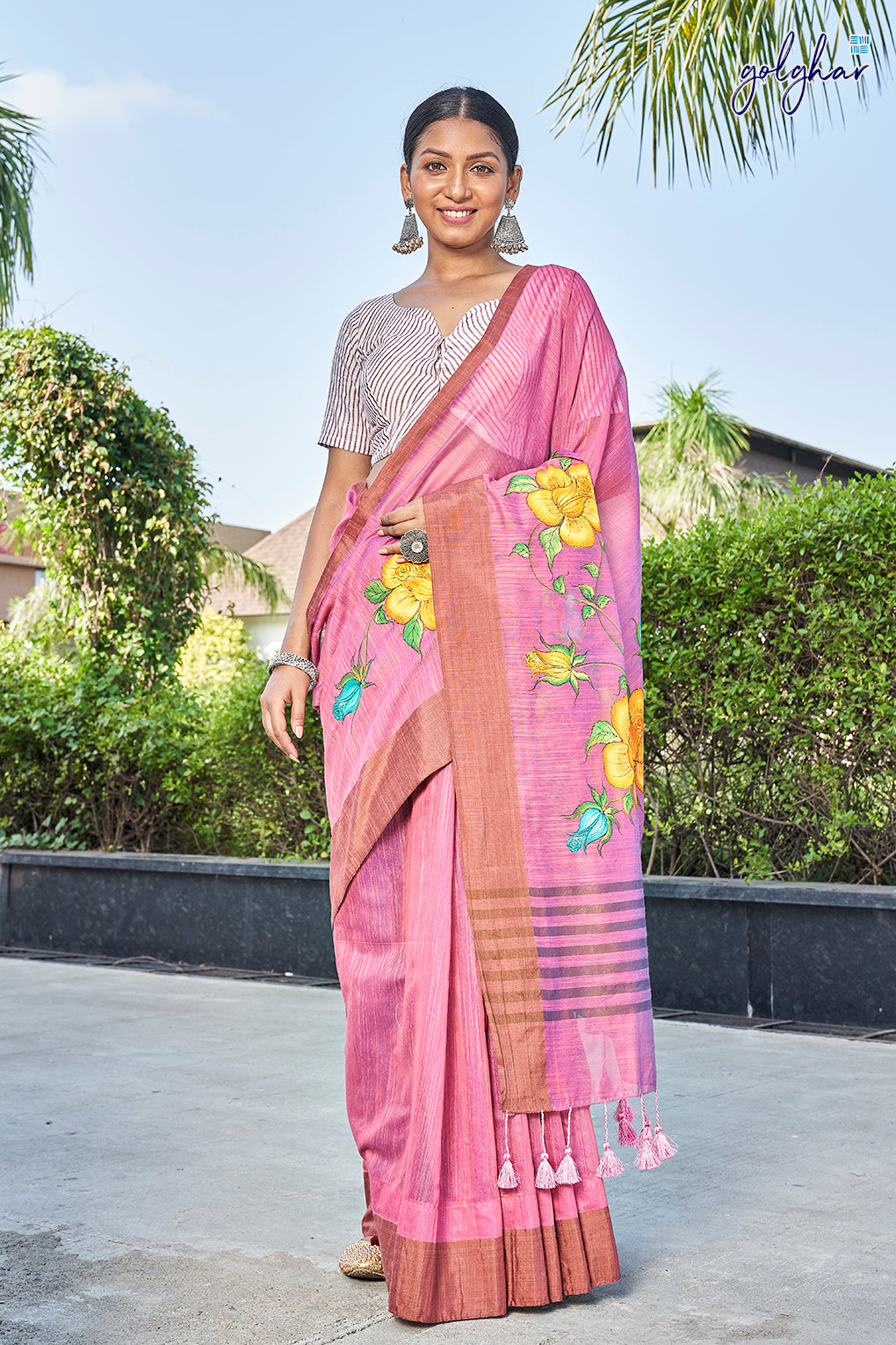 Pearly Pink (Saree)