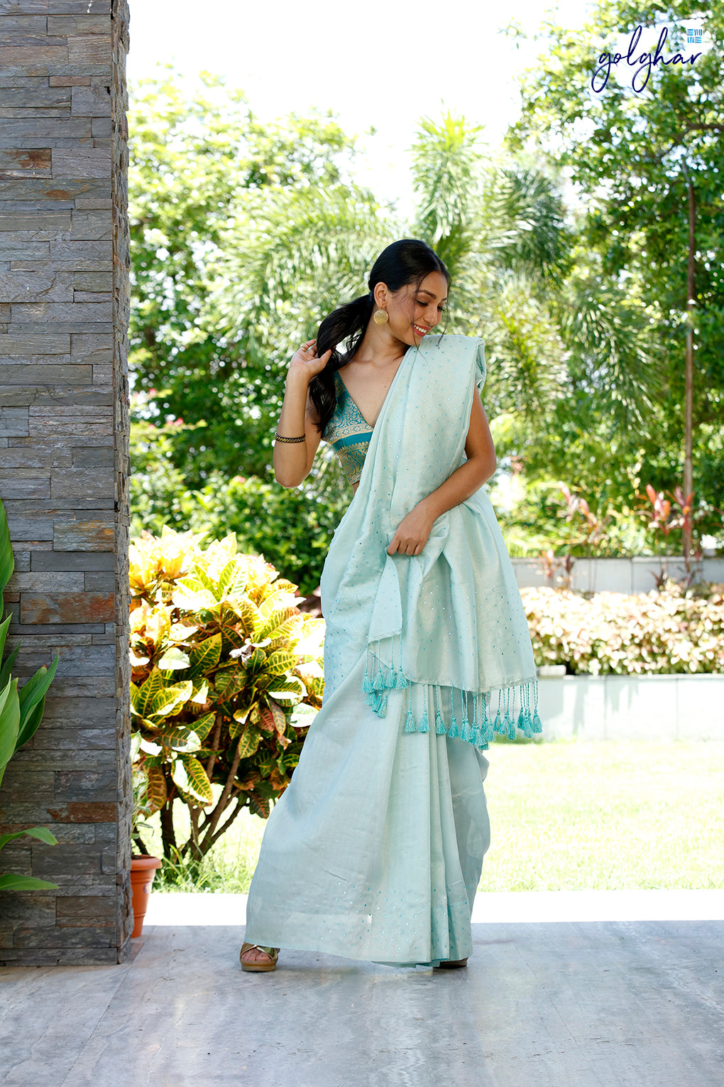 Aqua Marine (Saree)