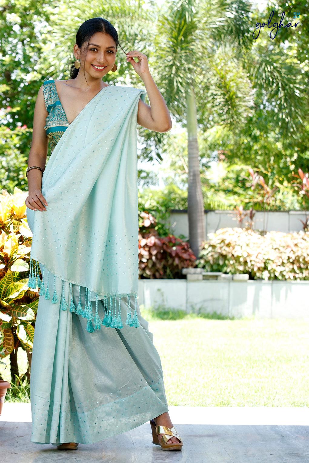 Aqua Marine (Saree)