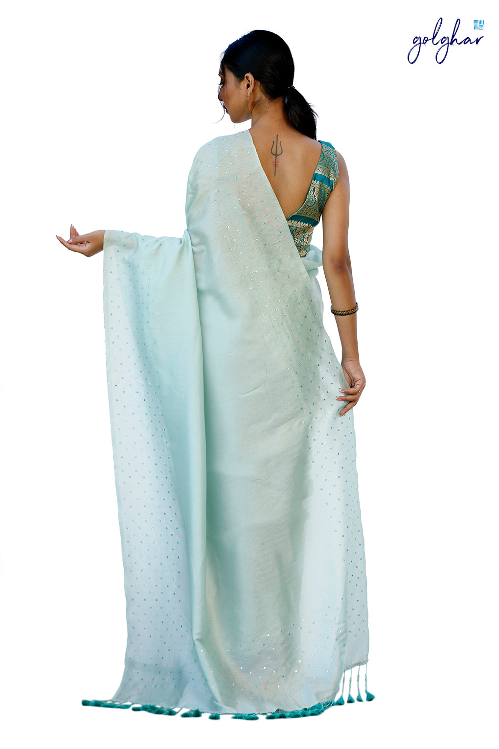 Aqua Marine (Saree)