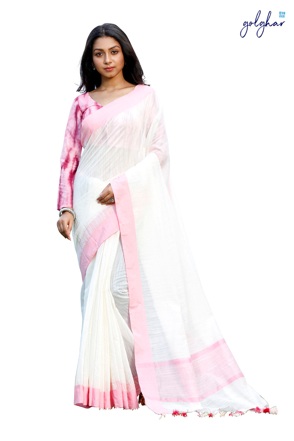 Brisk Pink (Saree)