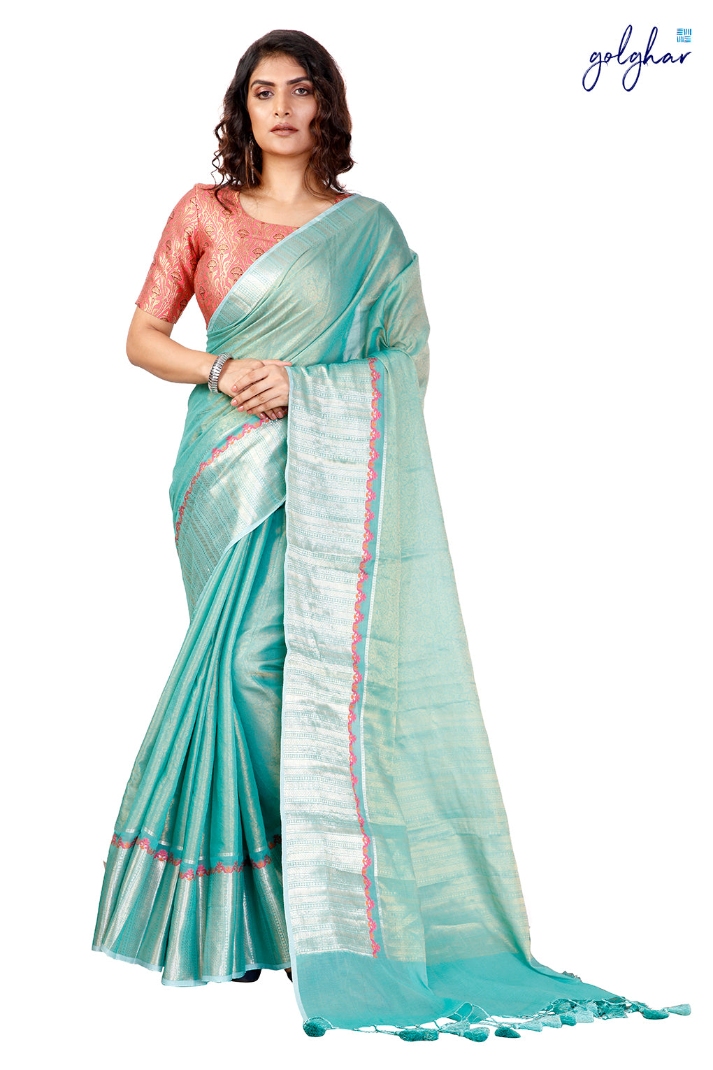Green Gamble (Saree)