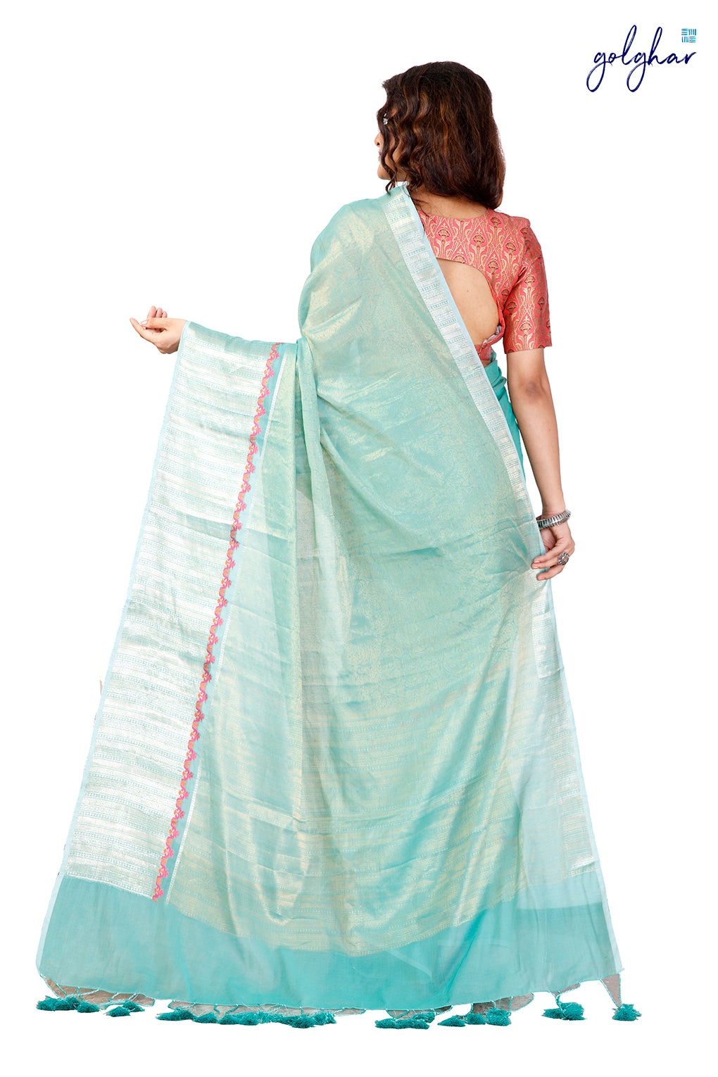 Green Gamble (Saree)