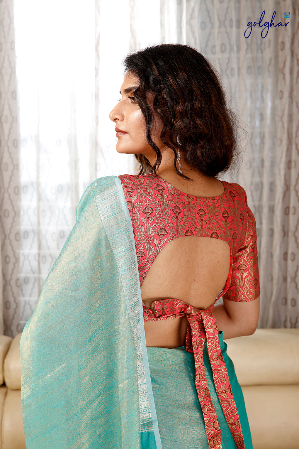 Green Gamble (Saree)