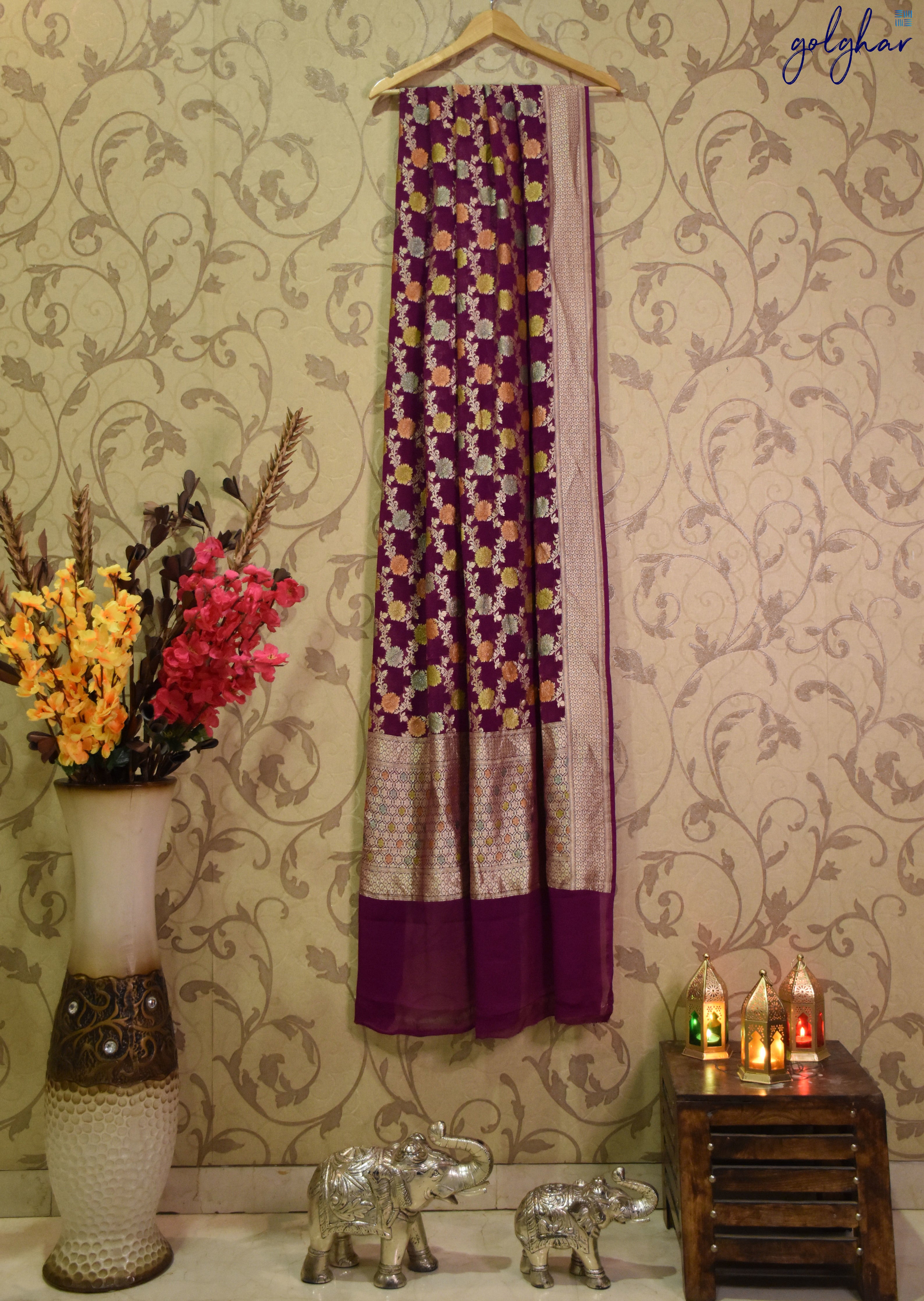 Magentascence (Dupatta)
